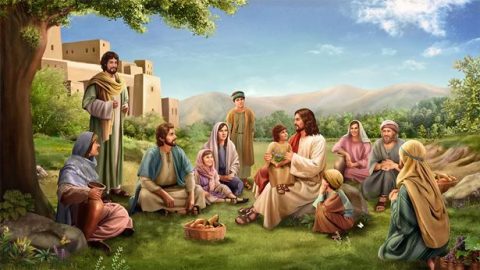 主耶穌與人同生活