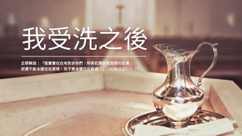 我受洗之後