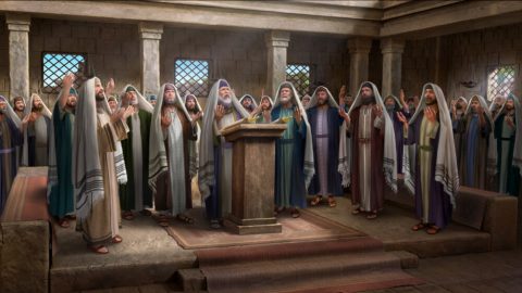 法利賽人講解聖經