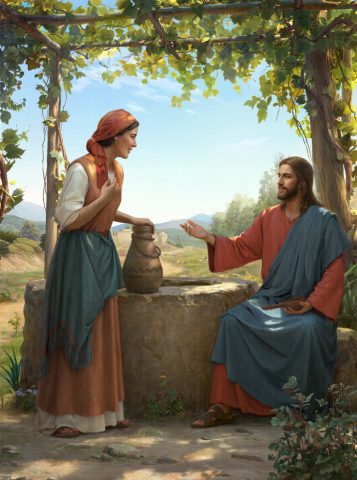 耶穌和撒瑪利亞婦人的對話