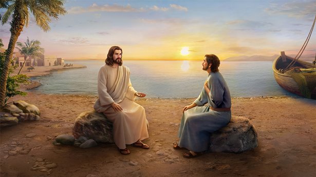 主耶穌復活後向彼得問話