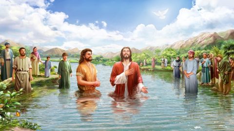 主耶穌,受洗,約翰
